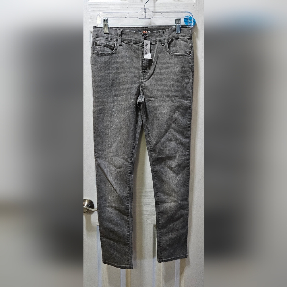 Children's Place Gray Jeans NWT Super Skinny Stretch
